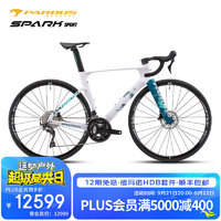 PARDUS 瑞豹 2024新款SPARK SPORT公路车自行车 月白深青（HDB套件） L