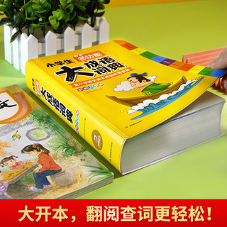 全新正版小学生大成语词典小学多功能大全四字彩图彩色版解释书