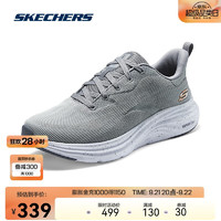 SKECHERS 斯凯奇 舒适休闲运动鞋232631 灰色/橘色/GYOR 39.5