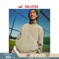 HOLLISTER24秋季新款轻便百搭拉链宽松夹克外套男 KI332-4058