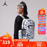 NIKE 耐克 AJ双肩背包中学生书包水壶袋大学生书包 组合色 4/7(40x25x15cm)