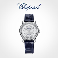 Chopard 萧邦 Happy Sport系列33mm精钢钻石机械女士手表