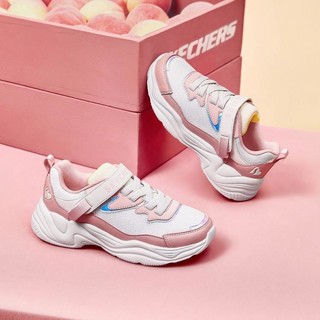 SKECHERS 斯凯奇 女中大童|女童鞋老爹鞋时尚休闲鞋经典时尚低帮夏季