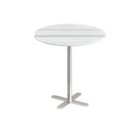 QuanU 全友 DW1268B 意式极简茶几 白金沙 45*45*51cm