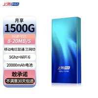 上赞 S2 pro turbo极光随身wifi 6免插卡支持5Ghz流量20000mAh充电宝无线网卡mifi移动车载wifi上网卡三网通