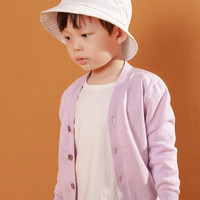 singbail 女童毛衣秋装男童毛线条纹针织衫2024新款儿童