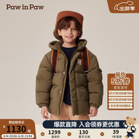 PawinPaw卡通小熊童装2024年秋冬新款男女童羽绒服