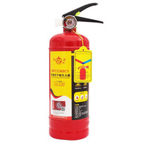 浙星 灭火器 车载灭火器家用1公斤干粉灭火器1KG MFZ/ABC 1A 21B