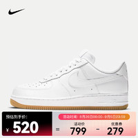 NIKE 耐克 AIR FORCE 1 '07 男子空军一号运动鞋 DJ2739-100