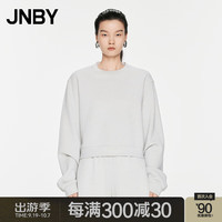 JNBY江南布衣24秋24秋卫衣轻户外圆领套头H型5O9414220 044/珠光银 XL