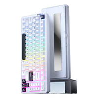 莱奥伯格 LEOBOG Hi86 86键 三模机械键盘 爵士白 灵动轴 RGB
