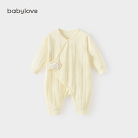 Babylove 婴儿连体衣春秋季纯棉宝宝和尚服新生儿衣服初生哈衣秋装