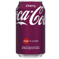 Dr Pepper 胡椒博士 樱桃碳酸饮料 深红色 6罐