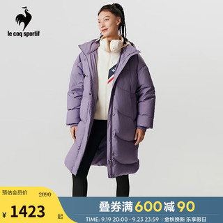 乐卡克 法国公鸡女款2023骑行系列秋冬棉服运动羽绒服CL-5873234 葡萄紫/PLM M