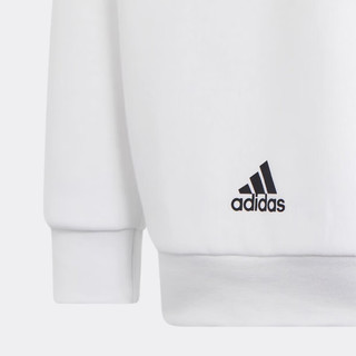 阿迪达斯（adidas）小童卫衣2024春新款足球运动休闲圆领套头衫HS1021 HS1021