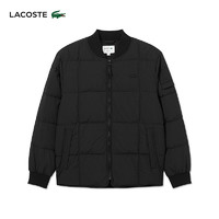 LACOSTE法国鳄鱼男装24秋季时尚保暖羽绒服外套|BH0650 031/黑色 52 /180