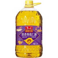 luhua 鲁花 香飘万家浓香葵花仁油5.7L剥壳去皮压榨浓香煎炒烹炸