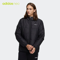 adidas 阿迪达斯 NEO M PAD CB JKT 男子运动棉服 H45236 黑色 L