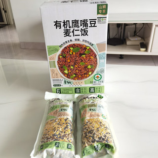 Member's Mark山姆有机鹰嘴豆麦仁饭杂粮饭杂粮粥小麦米青稞米方便米饭3kg 拆零500g*1包