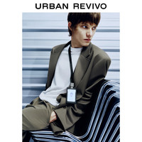 UR2024秋季新款男装高智感通勤风超宽松西装外套UMF140036