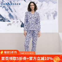 SCHIESSER 舒雅 女士  翻领  莫代尔 家居服套装