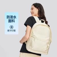 SKECHERS 斯凯奇 2024年新款大容量休闲双肩包L324U129 浅沙黄色/01LU 均码