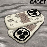 EAGET 忆捷 适用红米Note13手机壳Note12/11复古花纹k70/k60/k50防摔k40轻奢