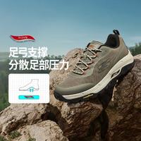 SKECHERS 斯凯奇 男鞋城市户外鞋男士运动鞋登山鞋秋