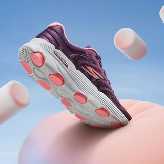 SKECHERS 斯凯奇 女鞋专业跑步鞋运动鞋轻薄柔软绑带低帮轻便秋季跑鞋