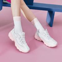 SKECHERS 斯凯奇 女鞋老爹鞋女士休闲鞋熊猫鞋运动休闲鞋女秋季百搭