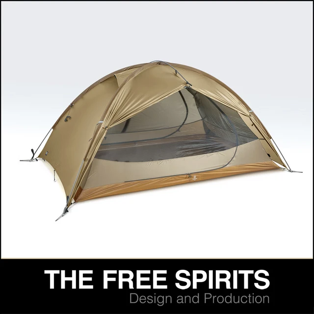 The Free Spirits 自由之魂 BLACKLABEL黑标系列 繁星Stars2 双人轻量化徒步登山帐篷 沙漠黄