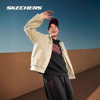 SKECHERS 斯凯奇 运动生活 男女通用连帽夹克 L124U049-0821