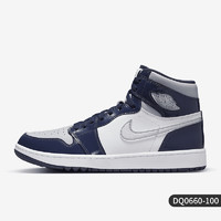 NIKE 耐克 官方正品Jordan 1男子高帮耐磨缓震运动板鞋DQ0660-100