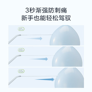 苏泊尔（SUPOR）电动冲牙器 手持式专业便携家用声波式洗牙器超正畸牙齿清洁洗牙 送女男朋友 蓝色