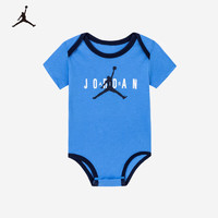 NIKE 耐克 Jordan耐克AJ童装新生儿连身衣渔夫帽2件婴幼童短袖爬服