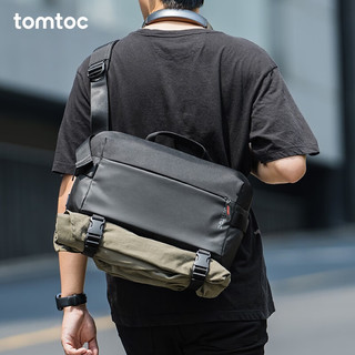 tomtoc H02-C04 男士单肩包 H02-C04 曜石黑 大号