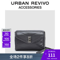 URBAN REVIVO 秋冬新款 女士简约绗缝单肩斜挎包 UAWB30291