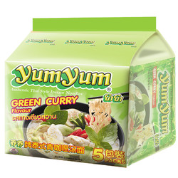 yumyum 养养 泰式青咖哩面 350g 70g*5包