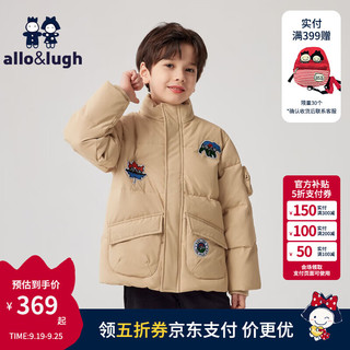 allo&lugh【90绒加厚】男童羽绒服冬季儿童保暖儿童外套潮童上衣外套