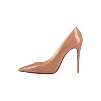 Christian Louboutin 路铂廷 KATE系列 女士牛皮革高跟鞋 3120836 裸色 37