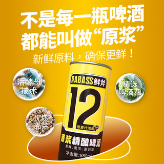 88VIP：鲜斧 轩博 XUANBO 鲜斧系列 精酿啤酒 880ml*6罐