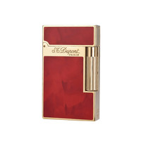 S.T.Dupont 都彭 Ligne2中国漆Atelier系列 1953彩漆纪念版 16133 云雾晕染 朗声充气打火机 樱桃红