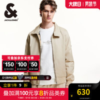 杰克琼斯 杰克·琼斯（JACK&JONES）秋季常规肩部贴补装饰舒适基础百搭长袖夹克外套男224321012 羽毛灰C13 常规 羽毛灰C13 190/108A/XXL