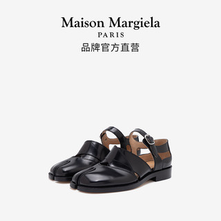 Maison Margiela [购买加赠]MaisonMargiela马吉拉黑色Tabi分趾玛丽珍鞋皮鞋单鞋