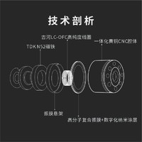 绯乐Quark/夸克HIFI入耳式耳机发烧级高音质专业舞台监听发烧耳机