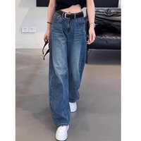 燕浔 女士阔腿牛仔裤 10112133665046