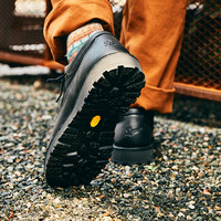 danner 男款黑色防水低帮工装靴FIELD LOW31450