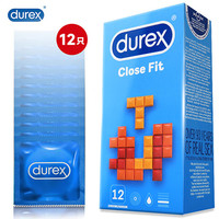 durex 杜蕾斯 安全套 小号超薄 12只加赠6只