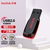 SanDisk 闪迪 酷系列 酷刃 CZ50 USB 2.0 U盘 黑色 16GB USB-A