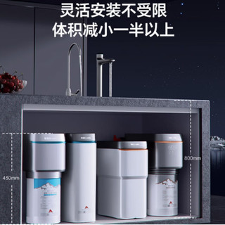 安吉尔净水器【肖战代言】空间大师M7 Home Pro 800 新中央净小体积全屋净水器过滤器厨下式大流量净水机 M7 Home Pro 800